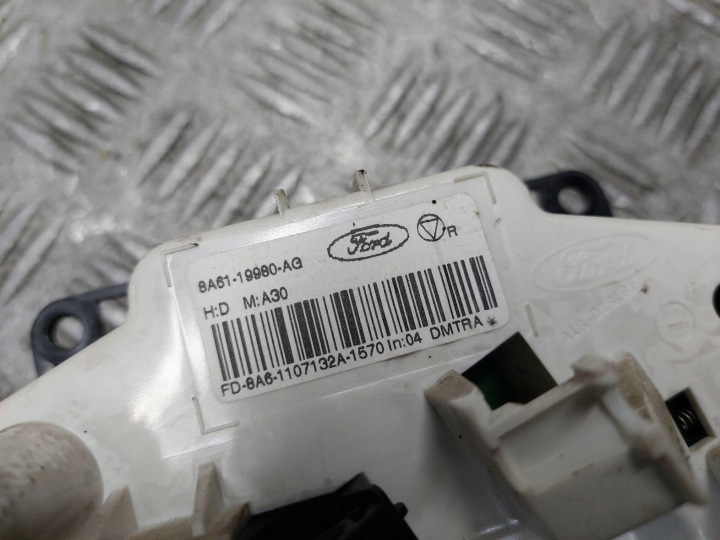 PANNEAU CONDUIT D'AIR CHÂSSIS FORD FIESTA MK6 8A61-18D422-AGW 8A61-19980-AG