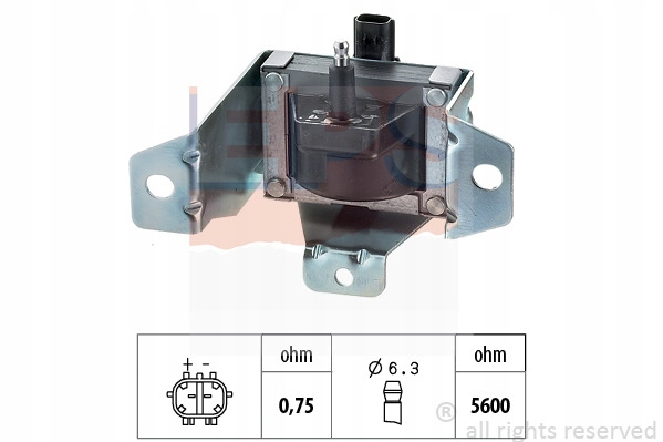 BOBINA DE ENCENDIDO / UNIDAD BOBINAS EPS 1.970.374 