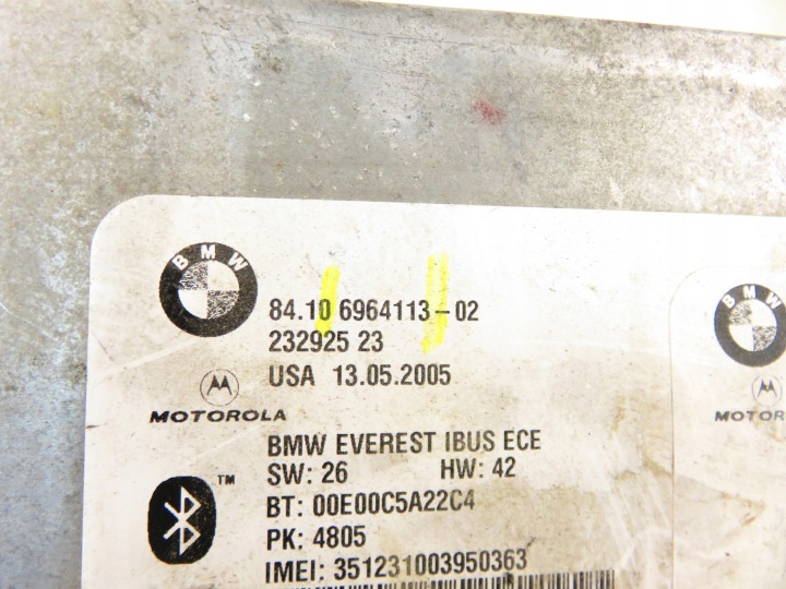 MODULE BLUETOOTH BMW X3 (E83) 6964113