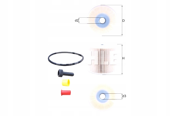 MAHLE FILTRO COMBUSTIBLES CITROEN 