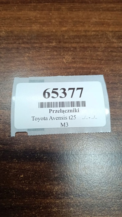 TOYOTA AVENSIS T25 COMMUTATEUR CHAUFFAGE VITRES 153337
