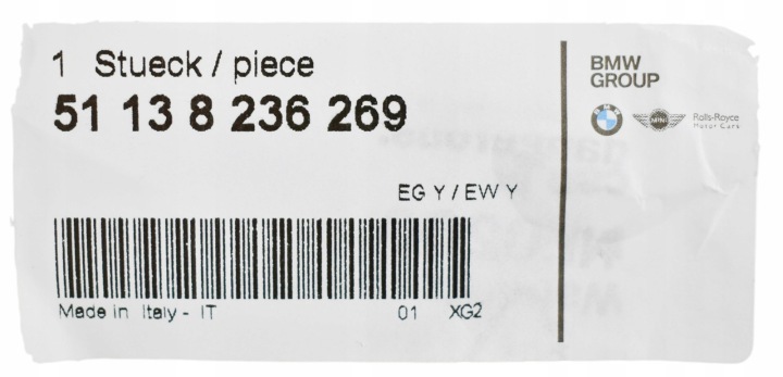 PLAFONNIER PHARES ÉCLAIRAGES CADRE DE PLAQUE D'IMMATRICULATION BMW E46