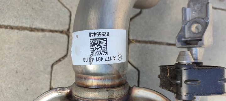 MERCEDES W247 ÉCHAPPEMENT SILENCIEUX COMPLET A1774904403 A2474912400