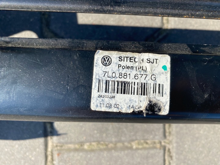 AUDI Q7 I 4L CHÂSSIS SIÈGES GAUCHE DROIT AVANT 7L0881678G 7L0881677G