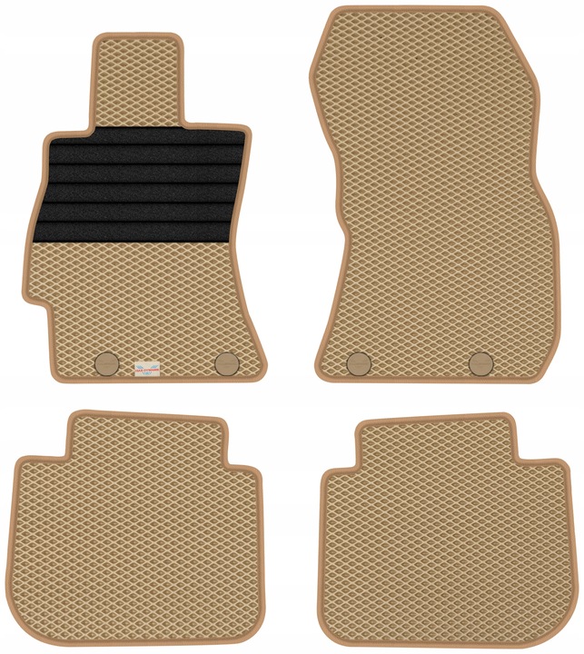 SUBARU OUTBACK IV 2009-2014 ALFOMBRILLAS GOMA PARA COCHE EVA 