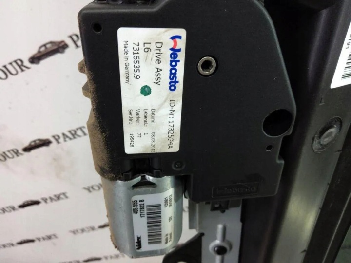 TOIT OUVRANT BMW 5 (F10) 7316535 3.0L GASOLINE 2013