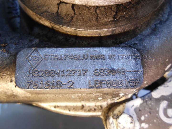 SUZUKI GRAND VITARA TURBOCOMPRESSEUR TURBO H8200412717