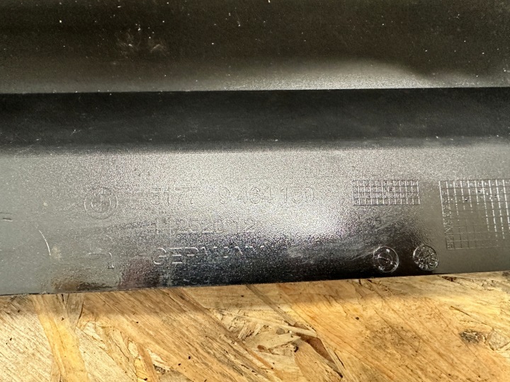 BMW 7 G70 G11 MOULURE SEUIL 9464150 POUCES EN BON ÉTAT 13.