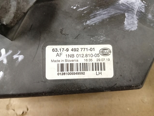 PHARES ANTIBROUILLARD GAUCHE AVANT AVANT LED BMW X3 G01 X4 G02 18-