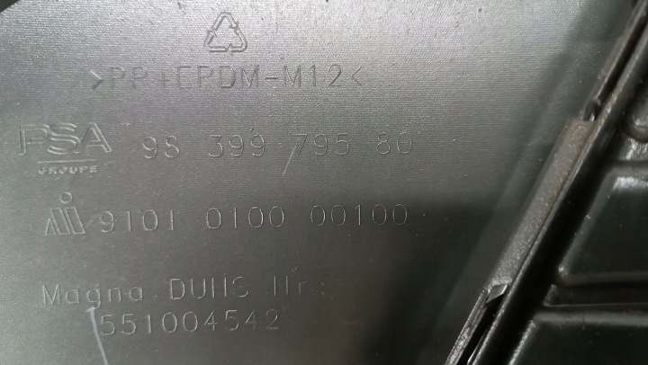 PARE-CHOCS AVANT AVANT OPEL ASTRA GAUCHE 6 VI GS-LINE GSE 22- HALOGÈNES