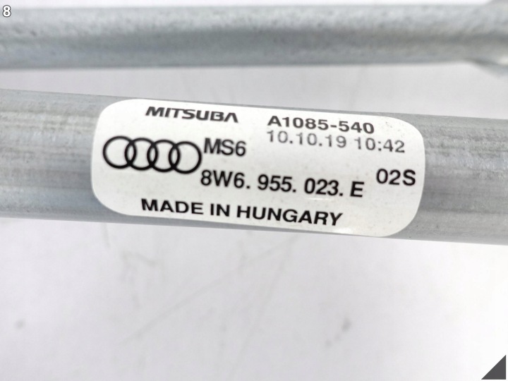 AUDI A5 S5 RS5 F5 8W6 B9 16- MÉCANISME ESSUIE-GLACES AVANT MOTEUR VERSION UK