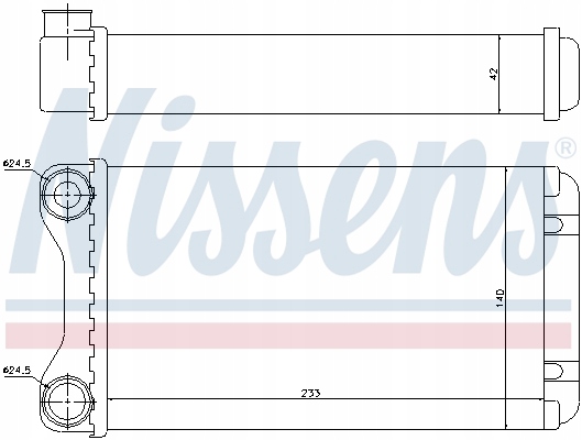 CHAUFFAGE NISSENS 8E1820031 93882 489007N