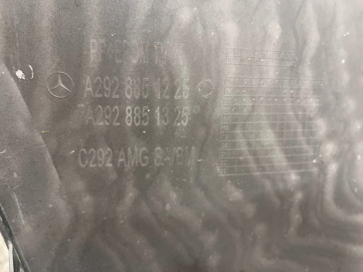 MERCEDES GLE COUPÉ AMG W292 2015-2022 ZDERAZK ARRIÈRE A2928851225 ORIGINE
