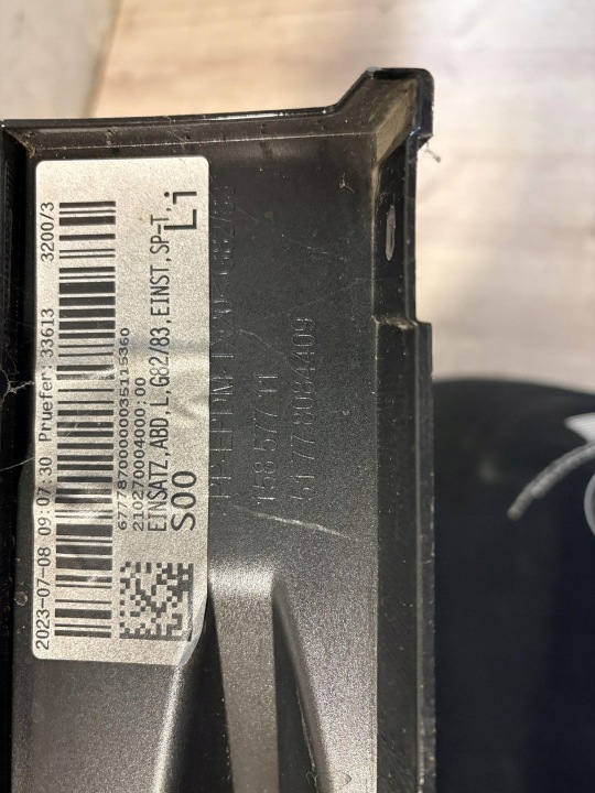 BMW M4 G82 G83 MOULURE REVÊTEMENT SEUIL GAUCHE 8084409