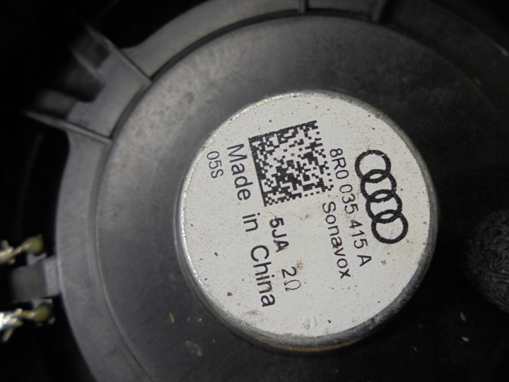 ENSEMBLE HAUT-PARLEURS AUDI Q5 I 8R AVANT LIFT 2.0 TDI 2011 ANNÉE