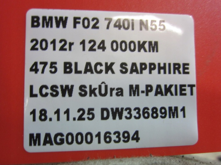 BMW F30 N55 F10 F06 F01 TURBPOSPREZARKA TURBO TURBINE 7643115 11657648913