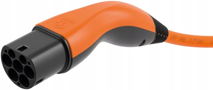 CÂBLE VERS LADOWANIA VOITURES TYPE 2, VERS 11 KW, 10 M, ORANGE