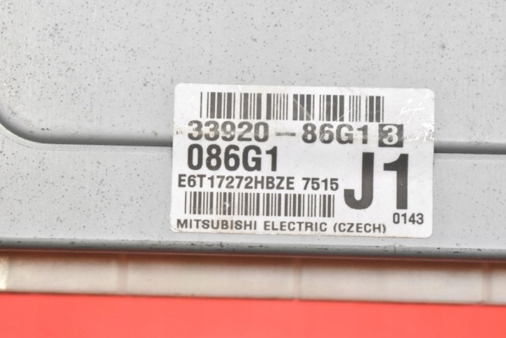 CONTRÔLEUR MOTEUR 33920-86G1 SUBARU JUSTY 3 III G3X 1.3 16V 94 KM 4X4 03-07