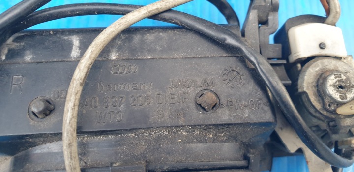 AUDI A4 B5 POIGNÉE EXTÉRIEUR DROIT AVANT AVANT DROITE 4A0837206 D/E/F