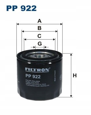 FILTRON PP 922 FILTRE CARBURANT photo 1 - milautoparts-fr.ukrlive.com