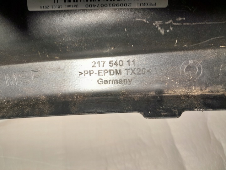 BMW 5' G30 G31 SPOILER DIFFUSEUR ARRIÈRE ARRIÈRE PARE-CHOCS MODULE 8064718