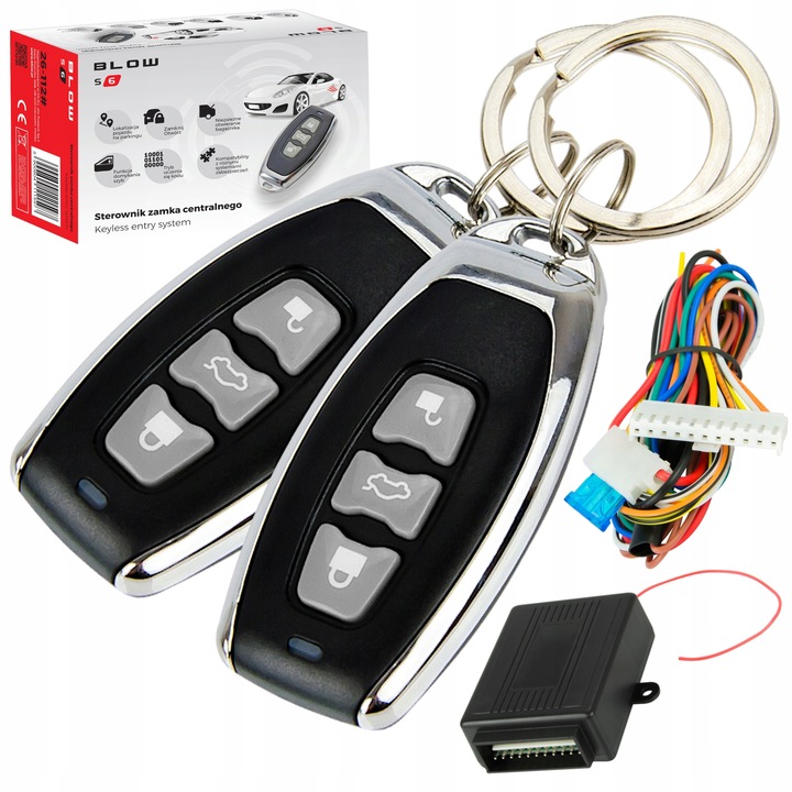 UNIDAD DE CONTROL DE CERRADURA CENTRAL UNIVERSAL LOKALIZOWANIE POJAZDU 2X MANDO 12V 