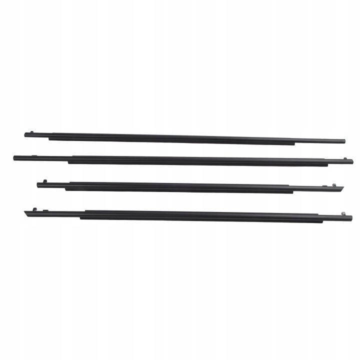 4 PCS DOOR BELT MOULDING WEATHERSTRIPS 75710?47021 OUTSIDE WINDOW SEAL BELT