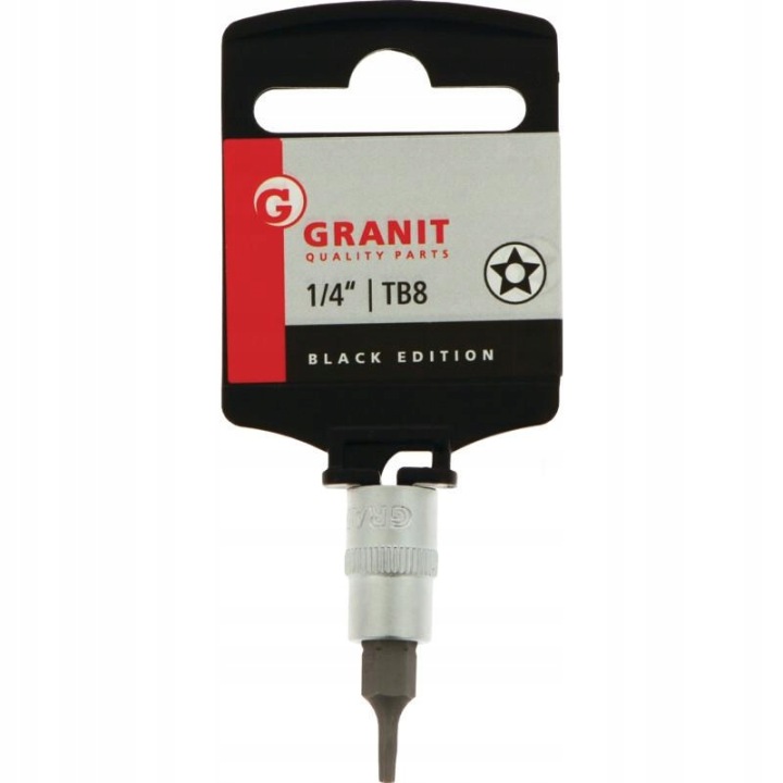 BIT TORX TB8 AVEC EMBOUT 1/4″ I OUVERTURE CZOLOWYM