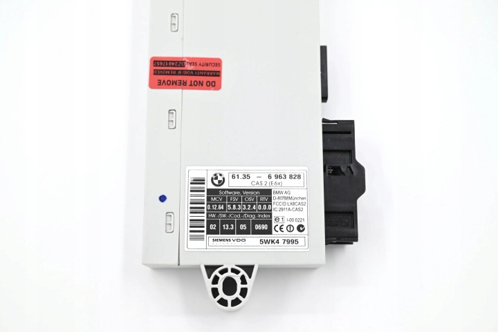 BMW 5 E60 E61 2006 ORDINATEUR CONTRÔLEUR ECU I ENSEMBLE CLÉS 7808405