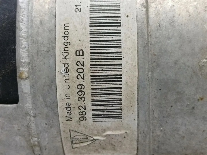 FIXATION MOTEUR PORSCHE CAYMAN 718 982399202B FIXATION MOTEUR PADM