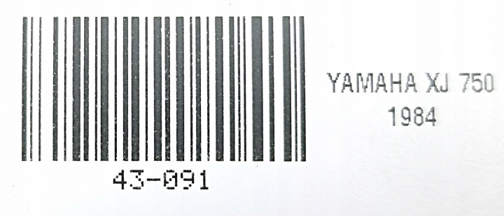 YAMAHA XJ 750 81-86 DISQUE DE FREIN ARRIÈRE ARRIÈRE