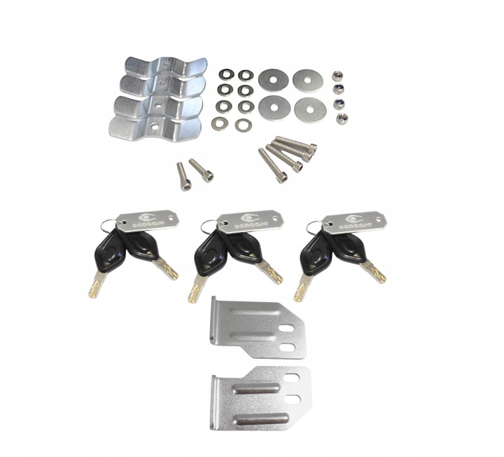 KIT 3 POÊLE EN ALUMINIUM 30L ASYMETRYCZNY 36L 45L COOCASE GRIS CAMO AVEC