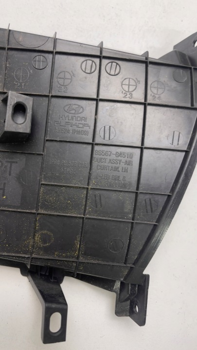 HYUNDAI I30 III LIFT 3 2021 GUIDE D'AIR GAUCHE 86567-G4510