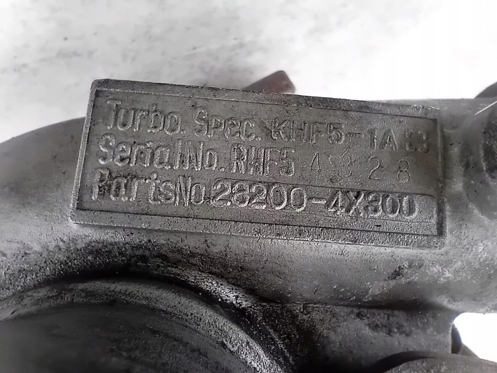 TURBINE KIA CARNIVAL I 28200-4X300 KHF5-1A 2.9 CRDI
