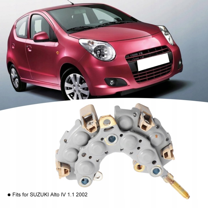 MÉTALLIQUE RÉGULATEUR PROSTOWNIKA ALTERNATEUR INR502 CONVIENT VERS SUZUKI ALTO