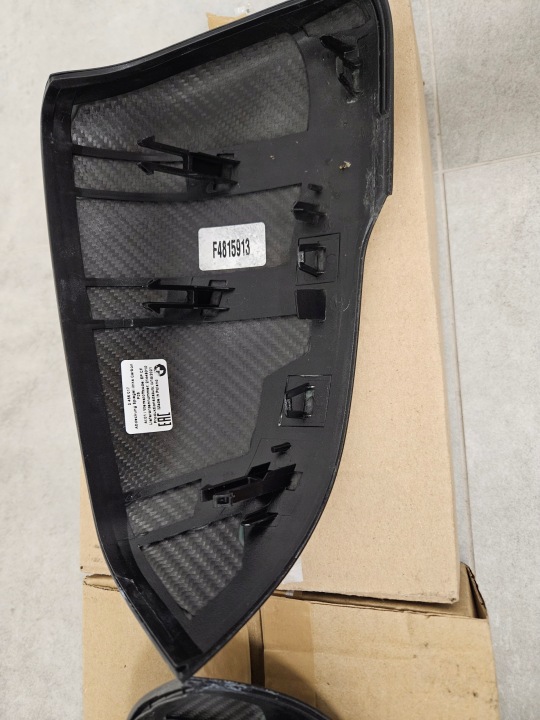 REVÊTEMENT RÉTROVISEURS DROITE GAUCHE CARBONE BMW 2 PIÈCES F39