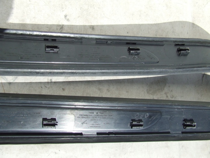 BMW E92 COUPÉ E93 CABRIO BAGUETTES SEUIL MOULURE SEUIL INTERNE MODULE
