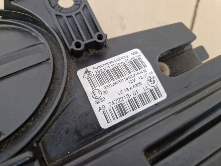 BMW II 2 F45 F46 2014-2018 PHARE AVANT GAUCHE AVANT 7472213 01