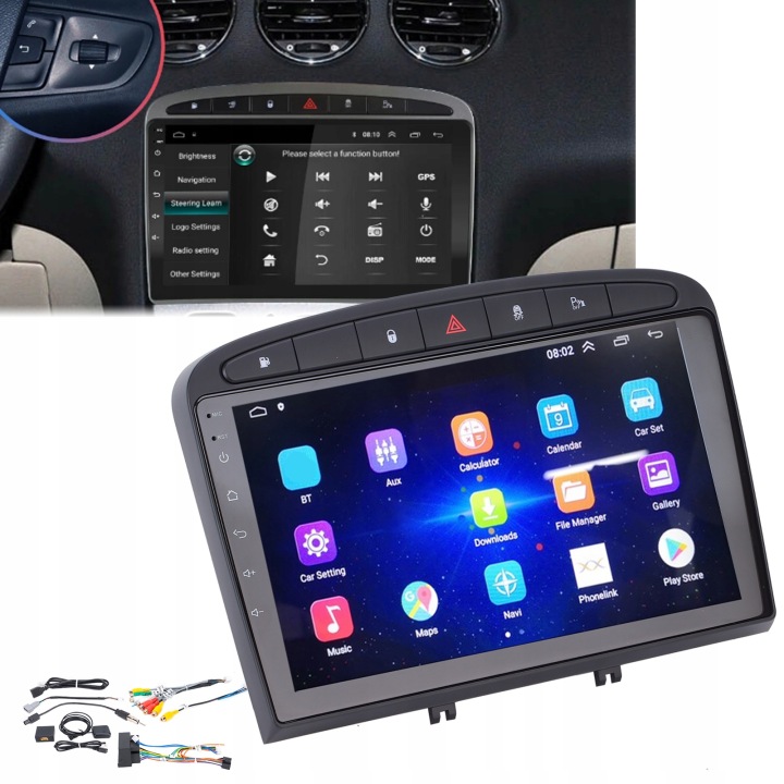 9IN AUTO NAVIGATOR ÉCRAN TACTILE ODTWARZANIE