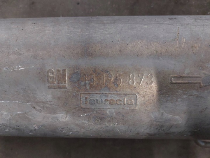 SILENCIEUX ÉCHAPPEMENT FINAL CATALYSEUR FAP PUSTY ZAFIRA B 1.9 CDTI 55564471