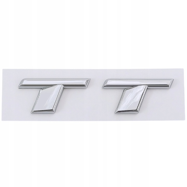 EMBLEMA AUDI TT SPORT INSIGNIA LOGOTIPO AL PARTE TRASERA 11.2X1.5CM 