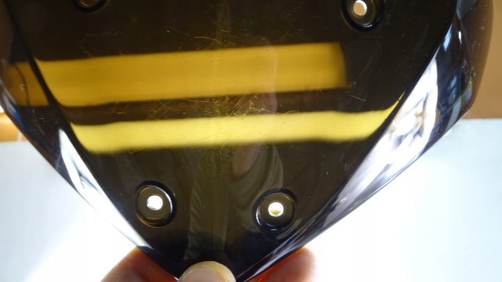 P673 KAWASAKI Z1000 AVEC 1000 R VITRE DÉFLECTEUR D'AIR PROTECTION TABLEAU DE BORD 14092-1134