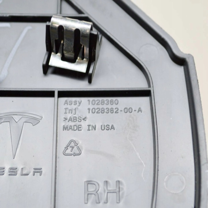 TESLA MODÈLE AVEC 2017 LATÉRAL ÉLÉMENT TABLEAU DE BORD INSTRUMENTATION