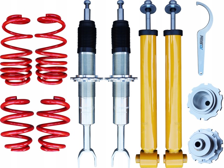 TA TECHNIX SUSPENSION RÉGLABLE VERS AUDI A6 BERLINE A6 AVANT, TYPE 4F