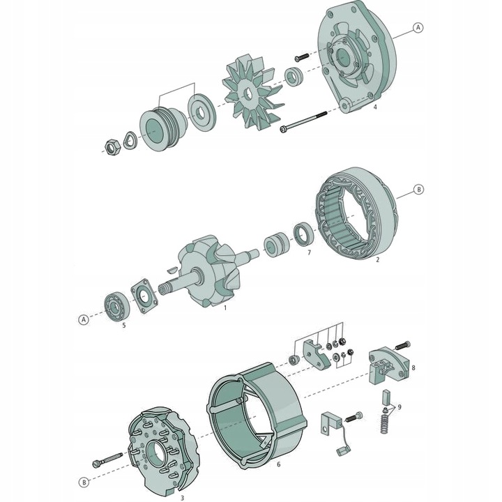 COJINETE KULKOWE PARA ALTERNADOR BOSCH 