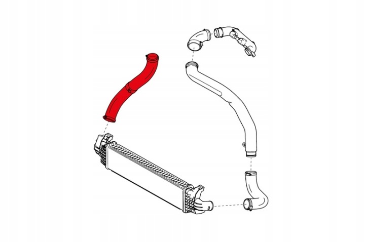 FIL ÉCHANGEUR D'AIR DE SURALIMENTATION FORD 1231906