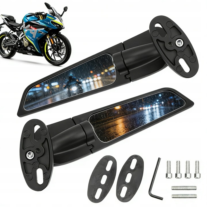 2 CV RÉTROVISEUR RÉTROVISEURS VERS YAMAHA YZF R6 R1 R25 R3 R125 R15