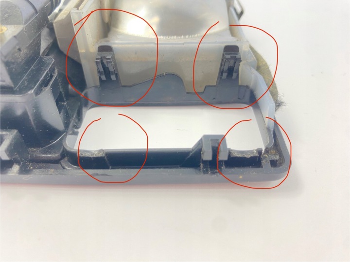 AMPOULE ÉCLAIRAGE CABINES MERCEDES W124 W201 190 W126 1248201301 ENDOMMAGÉE