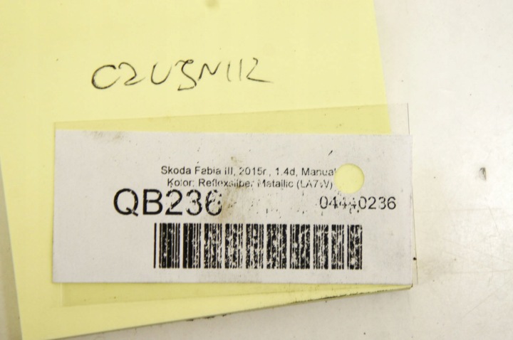 QB236 SKODA FABIA III CAPTEUR DE COLLISION 1S0959351028