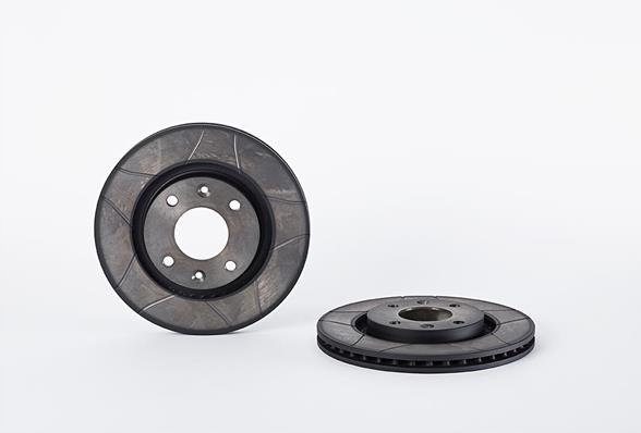 DISCOS ZAPATAS PARTE DELANTERA BREMBO CITROEN C2 